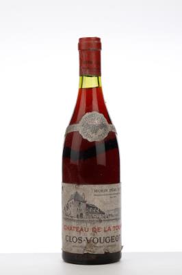 CLOS VOUGEOT 1970 - Morin - Chateau de la Tour - 1 Bottle
