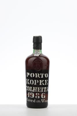 KOPKE COLHEITA PORT 1986 - Kopke  - Bottled 1995 - 1 Bottle
