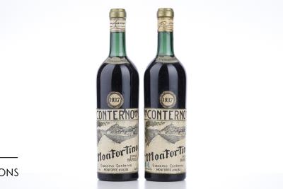 BAROLO MONFORTINO  1937 - Giacomo Conterno - 2 Bottles