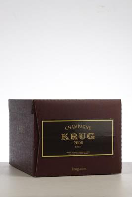 KRUG VINTAGE BRUT 2008 - Krug - 6 Bottles - Oc 6