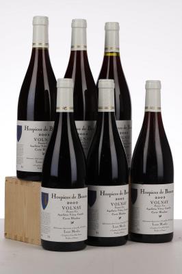 HOSPICES DE BEAUNE VOLNAY CUVEE BLONDEAU 2002 - Louis Moulin - 6 Bottles