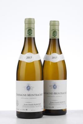 CHASSAGNE MONTRACHET BLANC 2017 - Ramonet - 2 Bottles