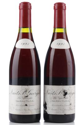 NUITS ST GEORGES LES VIGNERONDES 1997 - Leroy - 2 Bottles