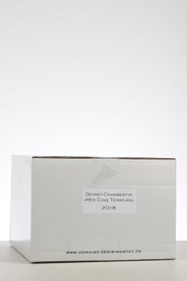 GEVREY CHAMBERTIN MES CINQ TERROIRS 2018 - Denis Mortet - 6 Bottles - Oc 6