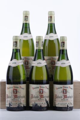 BATARD MONTRACHET 1990 - Prieur Brunet - 5 Bottles