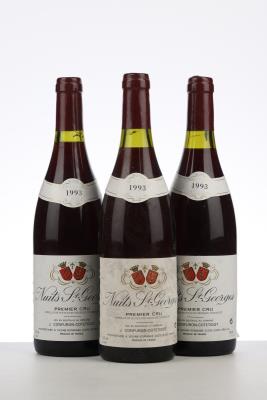 NUITS ST GEORGES 1ER CRU 1993 - J. Confuron Cotetidot - 3 Bottles