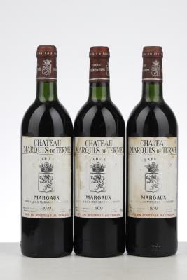 MARQUIS DE TERME 1979 - Mc - 3 Bottles