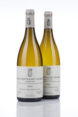 PULIGNY MONTRACHET CHAMP GAIN 2003 - Comtes Lafon - 2 Bottles
