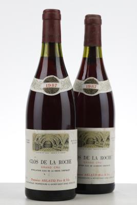 CLOS DE LA ROCHE 1987 - Arlaud - 2 Bottles