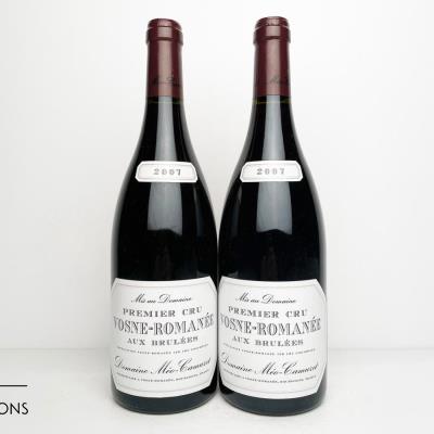 VOSNE ROMANEE AUX BRULEES 2007 - Meo Camuzet - 2 Bottles
