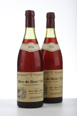 MOREY ST DENIS 1 ER CRU 1976 - Henri Perrot Minot - 2 Bottles