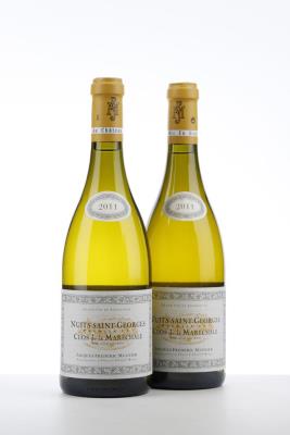 NUITS ST GEORGES BLANC CLOS DE LA MARECHALE 2011 - Jacques Frederic Mugnier - 2 Bottles