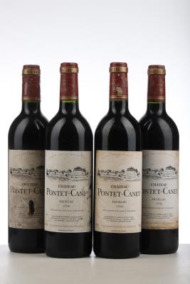 PONTET CANET 1996 - Mc - 4 Bottles