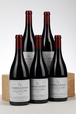 CHAMBOLLE MUSIGNY LES CLOS DE L'ORME 2010 - Sylvain Cathiard - 5 Bottles - Oc 6