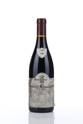 GEVREY CHAMBERTIN 1 ER CRU 1999 - Claude Dugat - 1 Bottle