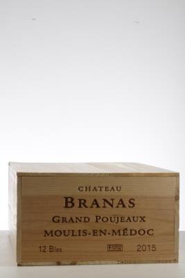 BRANAS GRAND POUJEAUX 2015 - Mc - 12 Bottles - Owc 12