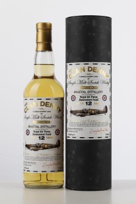 CLAN DENNY 12 Y Braeval Distillery Royal Air Force Benevolent fund - Alc 46,8% 1 Bottle