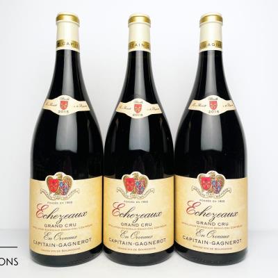 ECHEZEAUX 2015 - Capitain Gagnerot - 3 Magnums