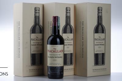 1876 MACALLAN REPLICA  - Alc 40,6% - 3 Bottles - Oc 1