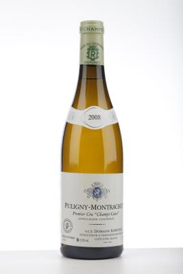 PULIGNY MONTRACHET CHAMPS CANET 2008 - Ramonet - 1 Bottle