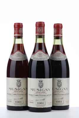MUSIGNY 1961 - Comte de Vogue Mise Remoissenet - 3 Bottles