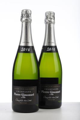 PIERRE GIMONNET CUVEE OENOPHILE 1ER CRU BLANC DE BLANCS EXTRA BRUT 2010 - Pierre Gimonnet - 2 Bottles