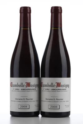 CHAMBOLLE MUSIGNY LES AMOUREUSES Georges Roumier 2008 - 2 Bottles