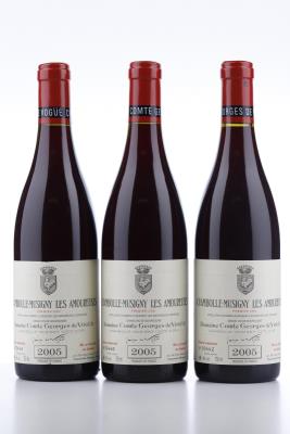 CHAMBOLLE MUSIGNY LES AMOUREUSES 2005 - Comte de Vogue - 3 Bottles