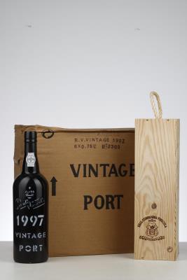 REAL VINICOLA VINTAGE PORT 1997 - Real Vinicola - 6 Bottles - Owc 1