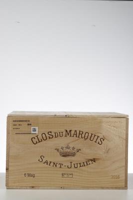 CLOS DU MARQUIS 2016 - Mc - 6 Magnums - Owc 6