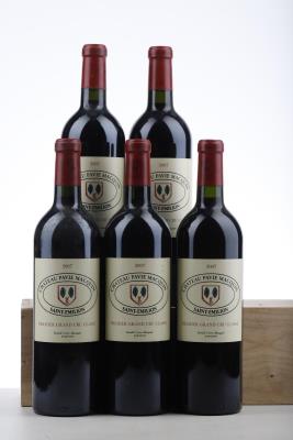 PAVIE MACQUIN 2007 - Mc - 5 Bottles