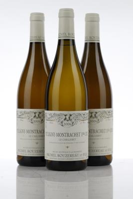 PULIGNY MONTRACHET LE CAILLERET 2006 - Michel Bouzereau - 3 Bottles