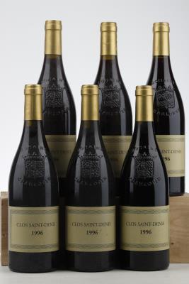 CLOS ST DENIS 1996 - Philippe Charlopin Parizot - 6 Bottles - Owc 6