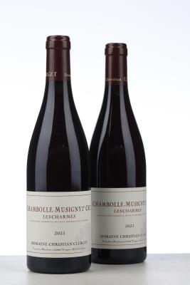 CHAMBOLLE MUSIGNY LES CHARMES 2021 - Christian Clerget - 2 Bottles