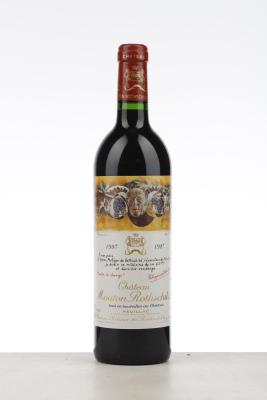 MOUTON ROTHSCHILD 1987 - Mc - 1 Bottle