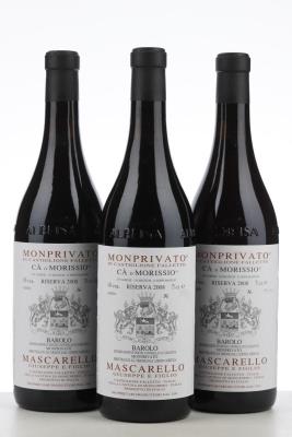 BAROLO MONPRIVATO RISERVA CA D'MORISSIO 2008 - Giuseppe Mascarello - 3 Bottles