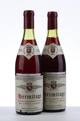 HERMITAGE ROUGE 1975 - JL Chave - 2 Bottles