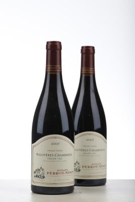MAZOYERES CHAMBERTIN VIEILLES VIGNES 2007 - Perrot Minot - 2 Bottles