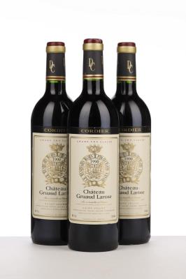GRUAUD LAROSE 1990 - Mc - 3 Bottles