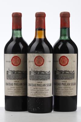 PHELAN SEGUR 1964 - Michel Fauvarque - 3 Bottles