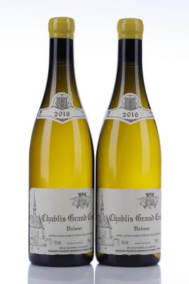 CHABLIS VALMUR 2016 - Francois Raveneau - 2 Bottles