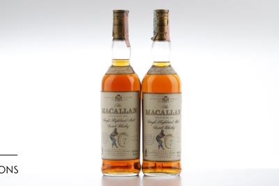 MACALLAN 7 Y NV - Giovinetti - Alc 40% - 2 Bottles