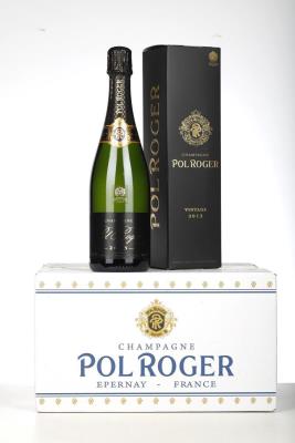 POL ROGER VINTAGE BRUT 2013 - Pol Roger - 6 Bottles - Oc 6