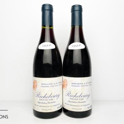 RICHEBOURG 1998 - Anne Françoise Gros - 2 Bottles
