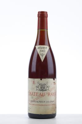 CHATEAUNEUF DU PAPE RAYAS 2002 - Reynaud - 1 Bottle