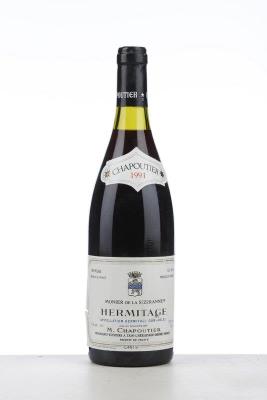 HERMITAGE MONIER DE LA SIZERANNE 1991 - Chapoutier - 1 Bottle