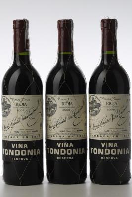 VINA TONDONIA 2008 - Lopez de Heredia - 3 Bottles