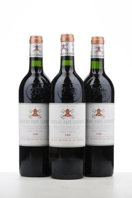 PAPE CLEMENT 1996 - Mc - 3 Bottles