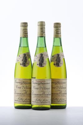GEWURZTRAMINER VENDANGES TARDIVES RESERVE SPECIALE 1976 - Domaine Weinbach - 3 Bottles