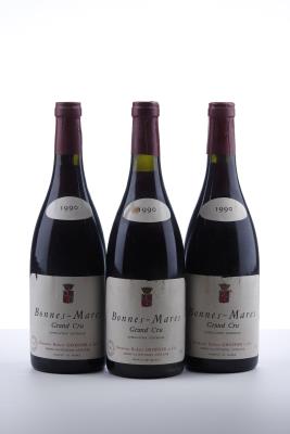 BONNES MARES 1990 - Robert Groffier - 3 Bottles